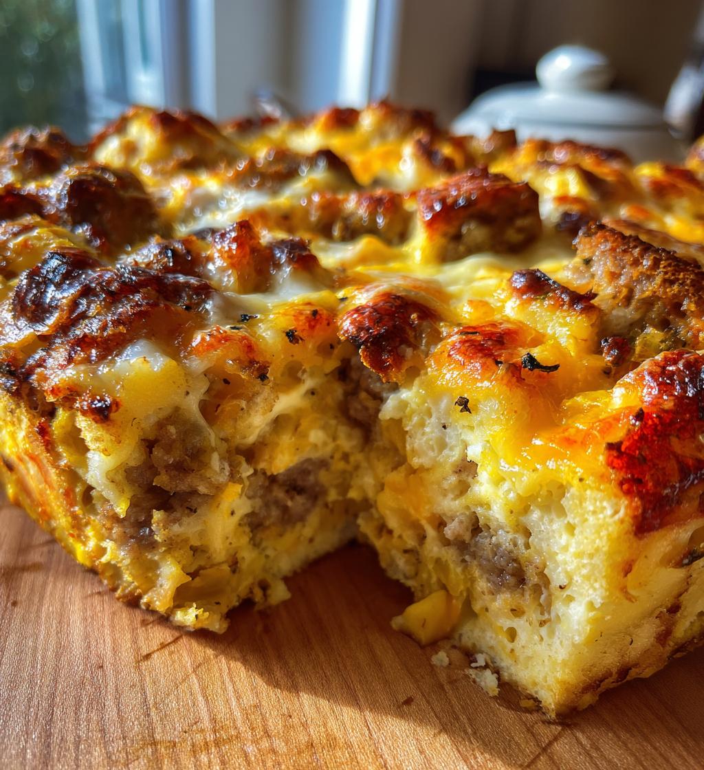 easy sausage and egg casserole