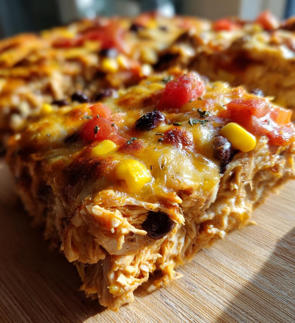 fiesta chicken casserole recipe - detail 1