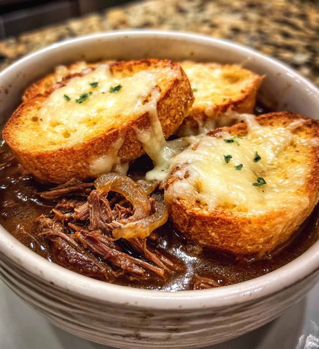 french onion beef short rib soup