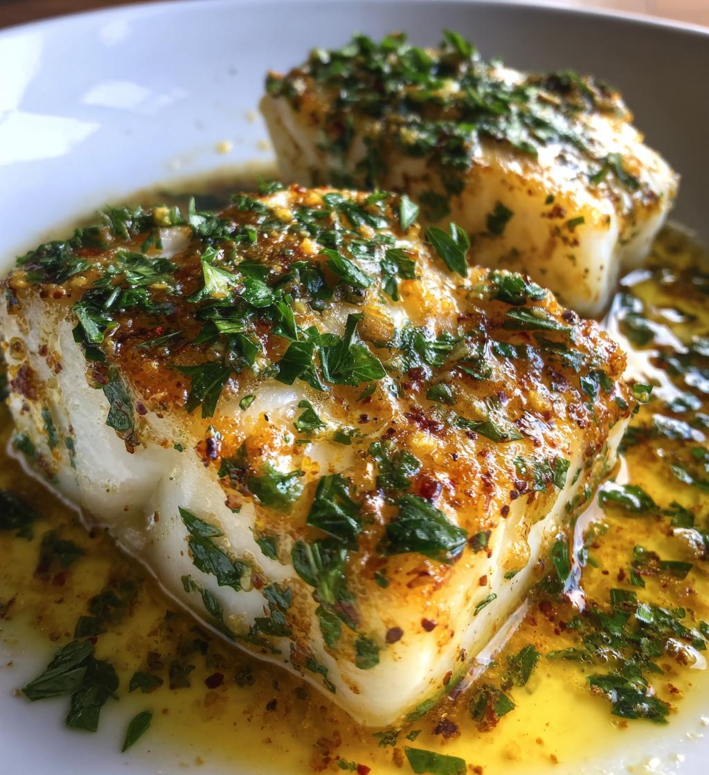 garlic butter cod quick delicious seafood recipe - detail 1