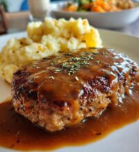 hamburger steak and gravy
