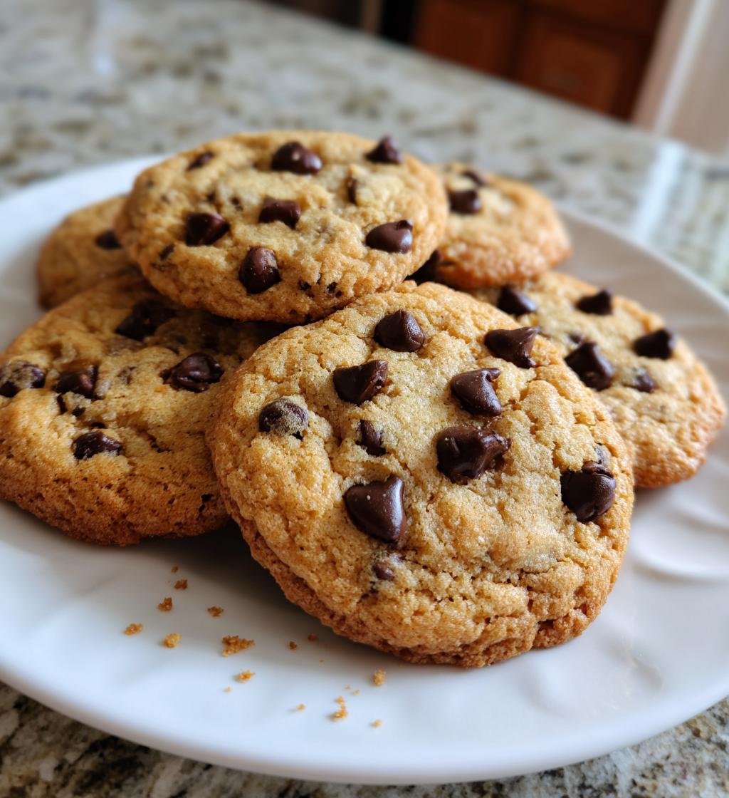 healthy chocolate chip cookies - detail 1