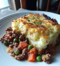 homemade shepherds pie