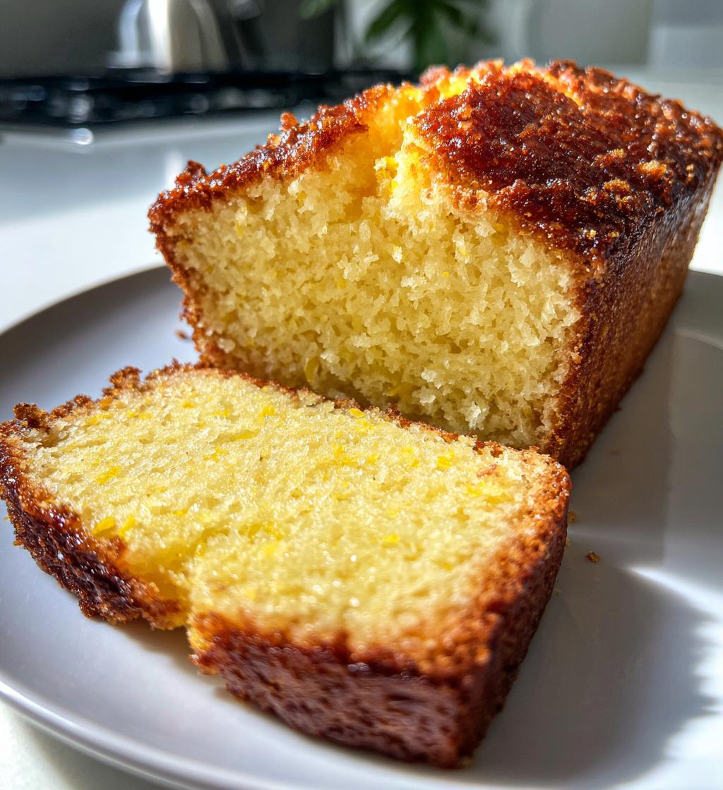 keto lemon bread - detail 1