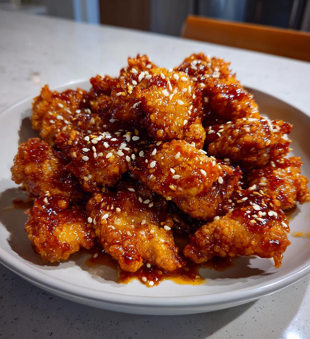 korean popcorn chicken recipe - detail 1