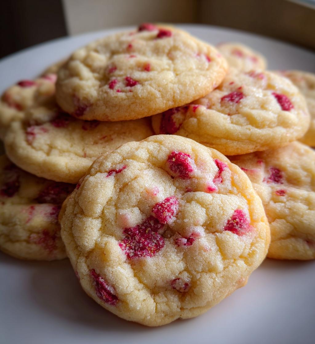 lemon raspberry cookies