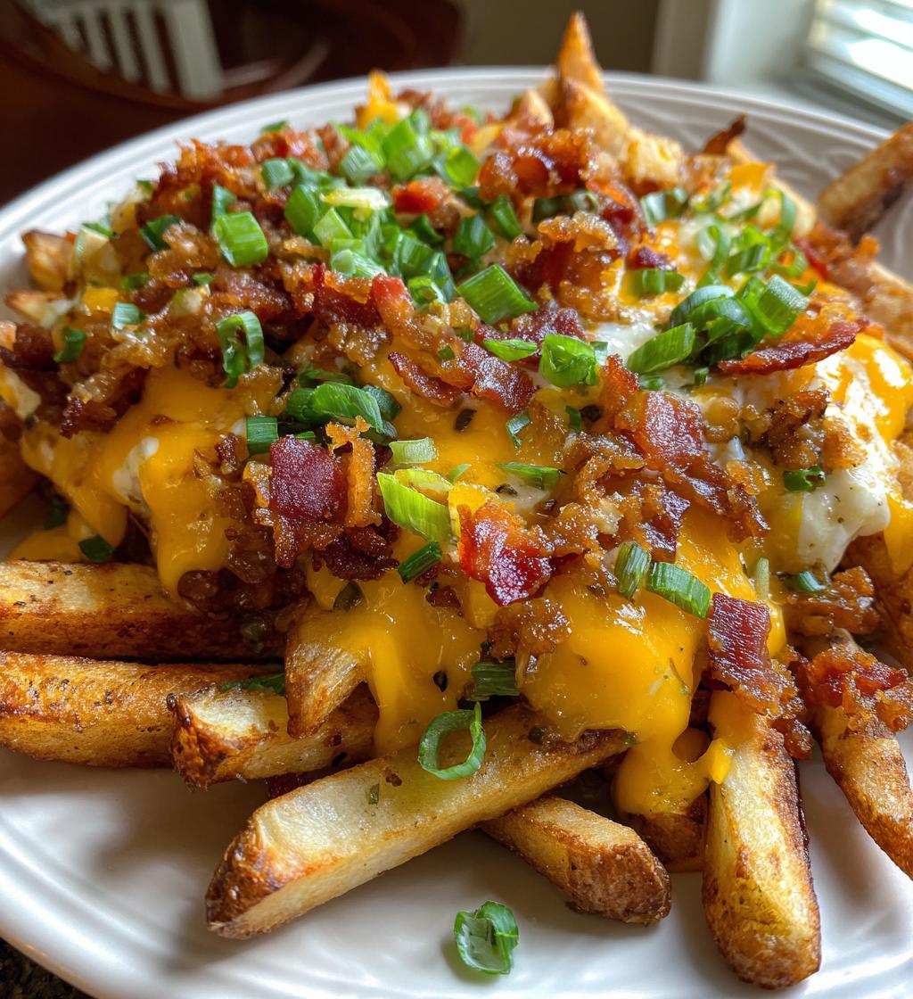 loaded bacon cheese fries recipe - detail 1