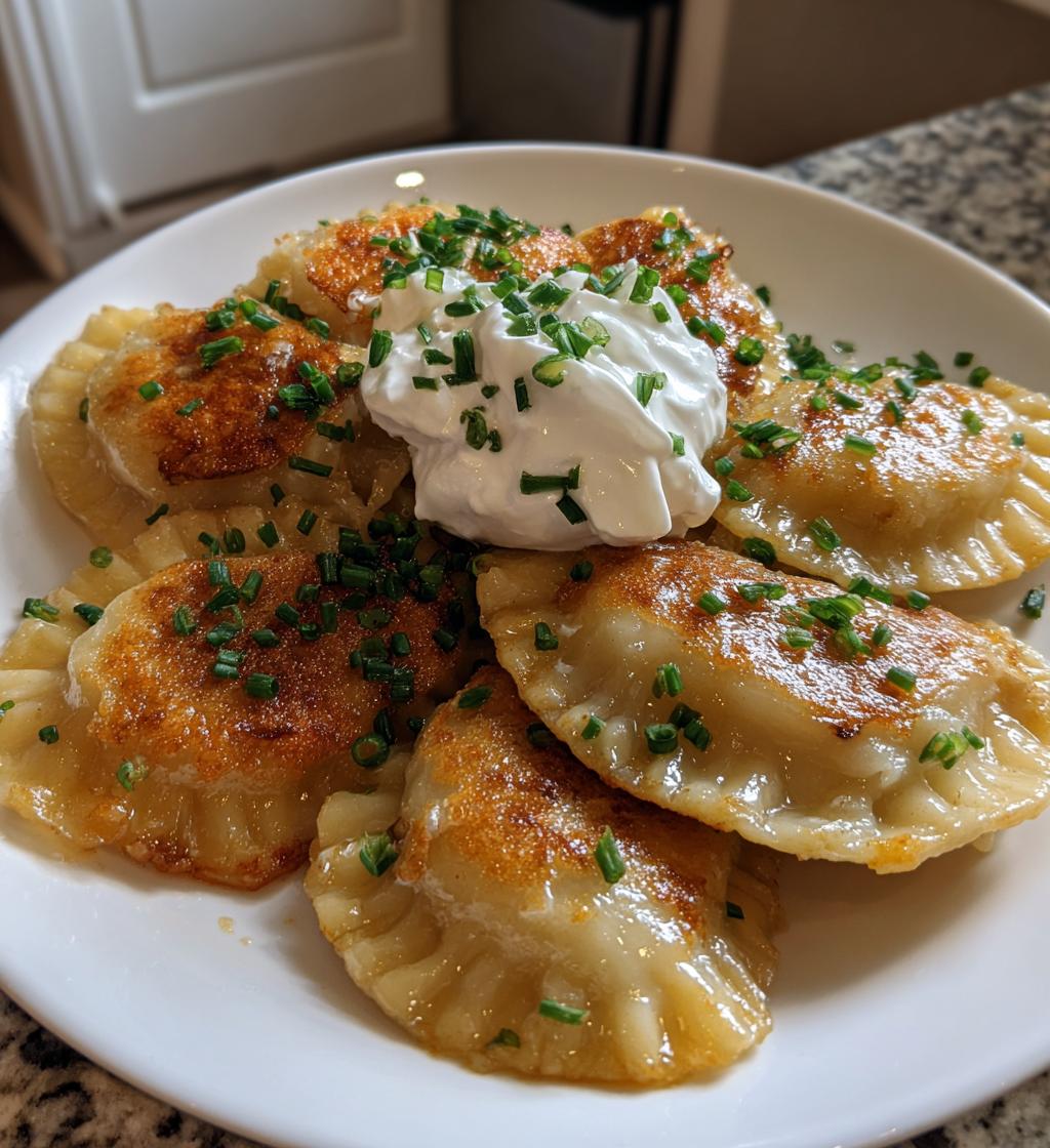 loaded baked potato pierogi recipe