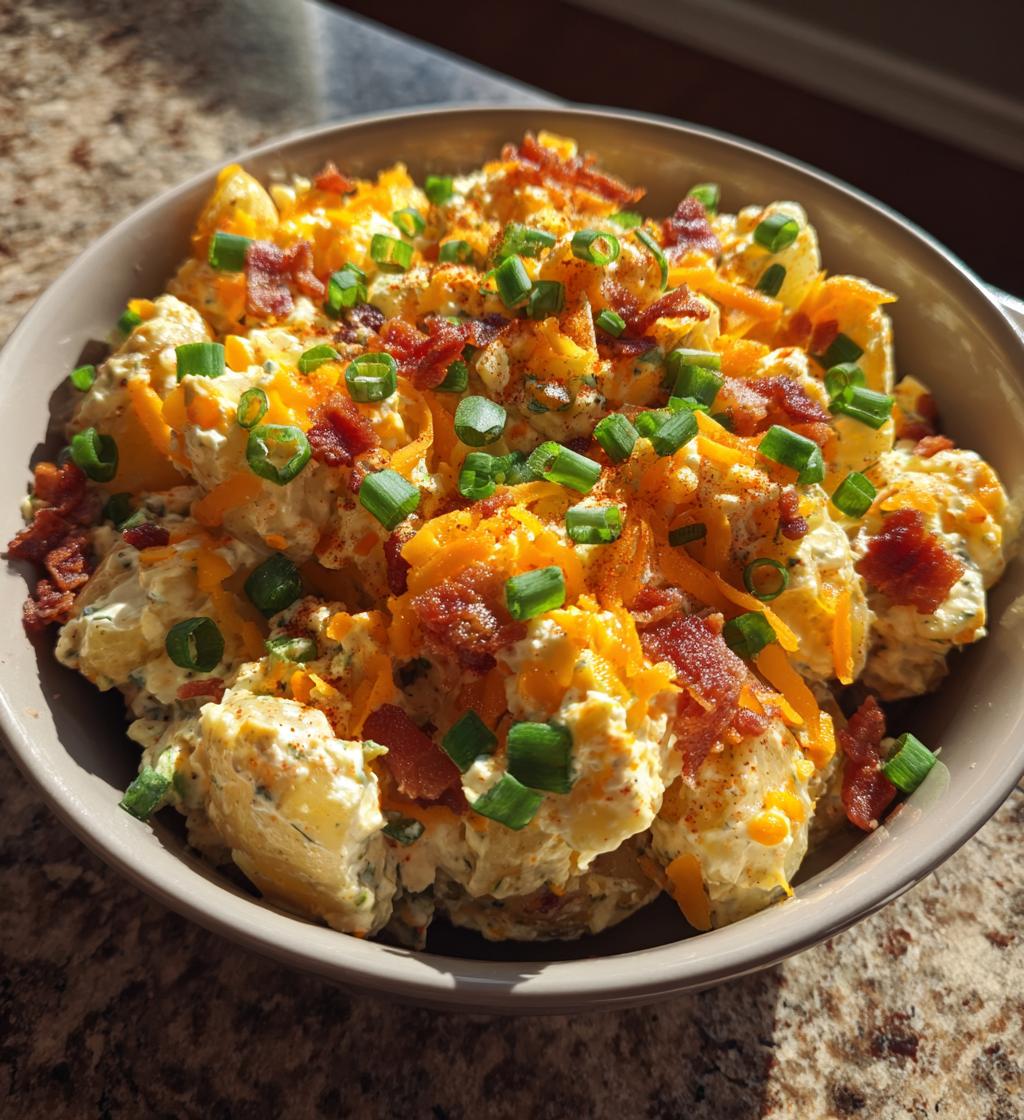 loaded potato salad