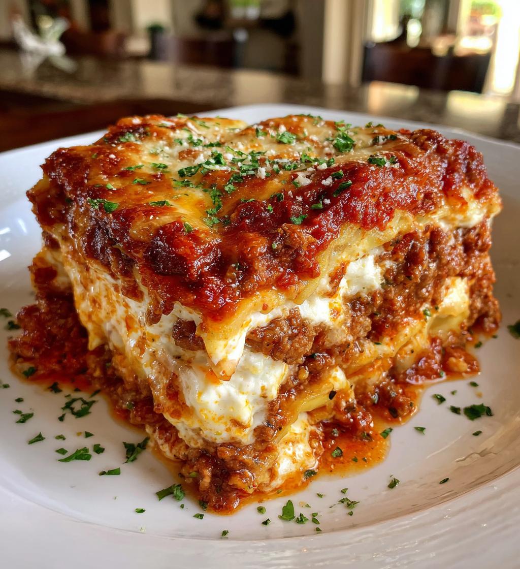 maggianos style lasagna - detail 1