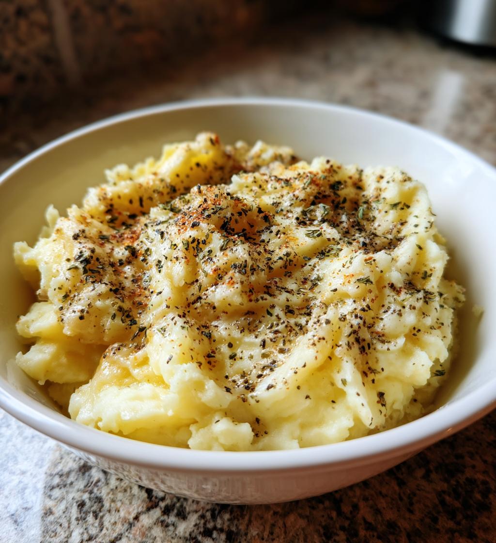 mashed potatoes - detail 1