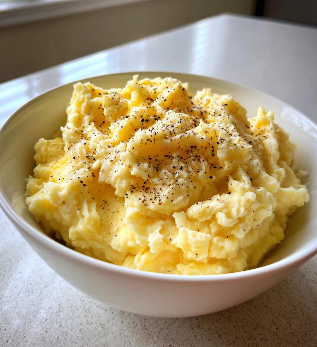 mashed potatoes