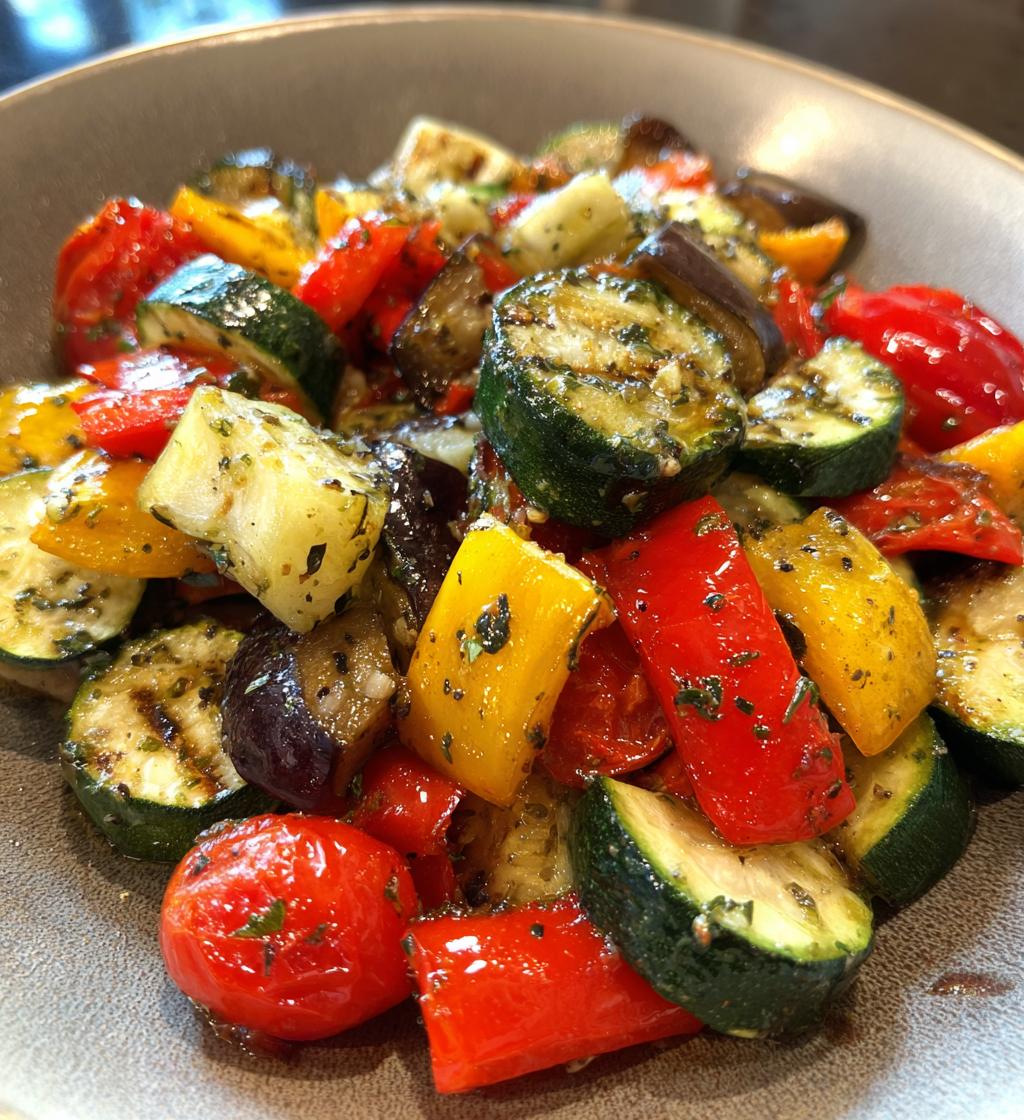 mediterranean roasted vegetables recipe - detail 1