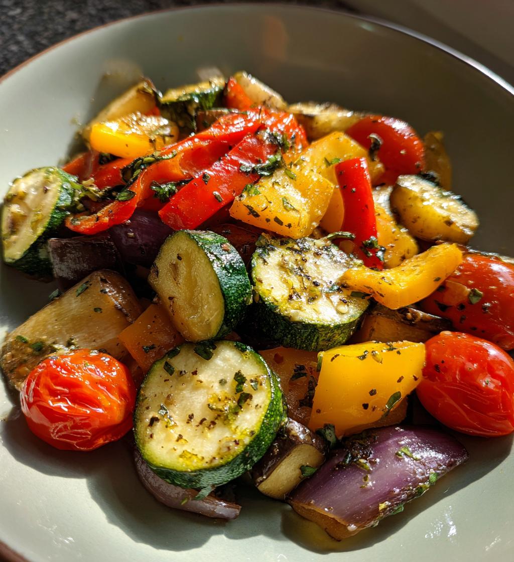 mediterranean roasted vegetables recipe