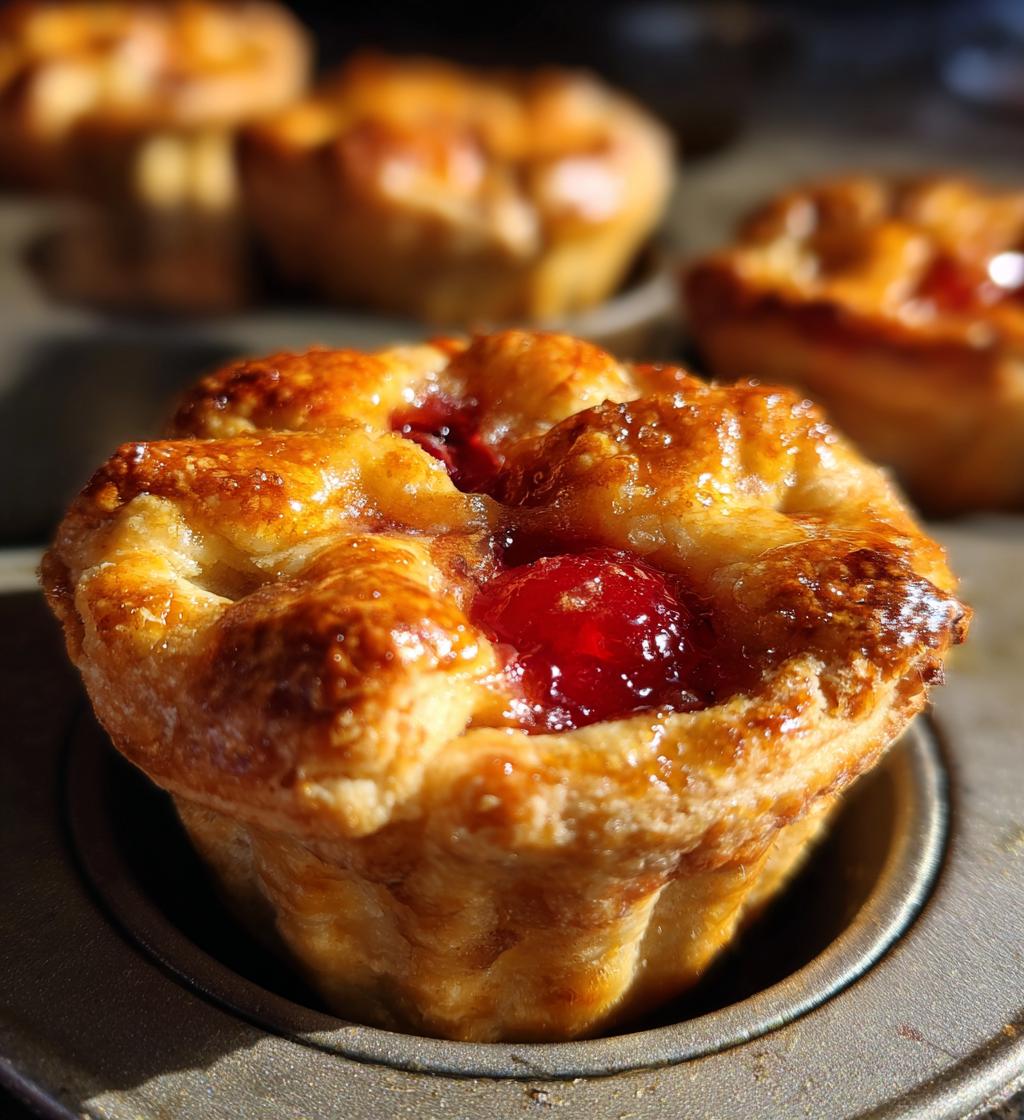 mini cherry pie - detail 1