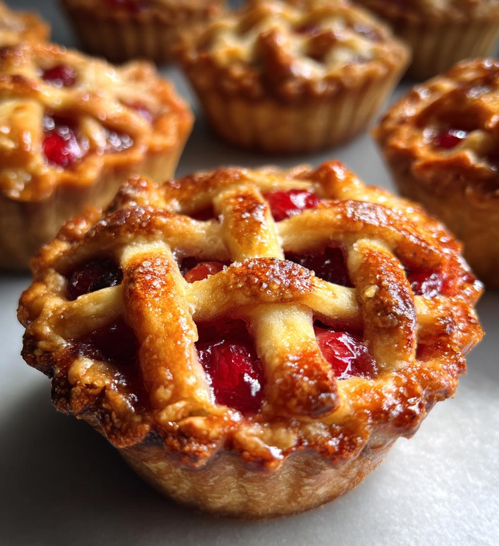 mini cherry pie