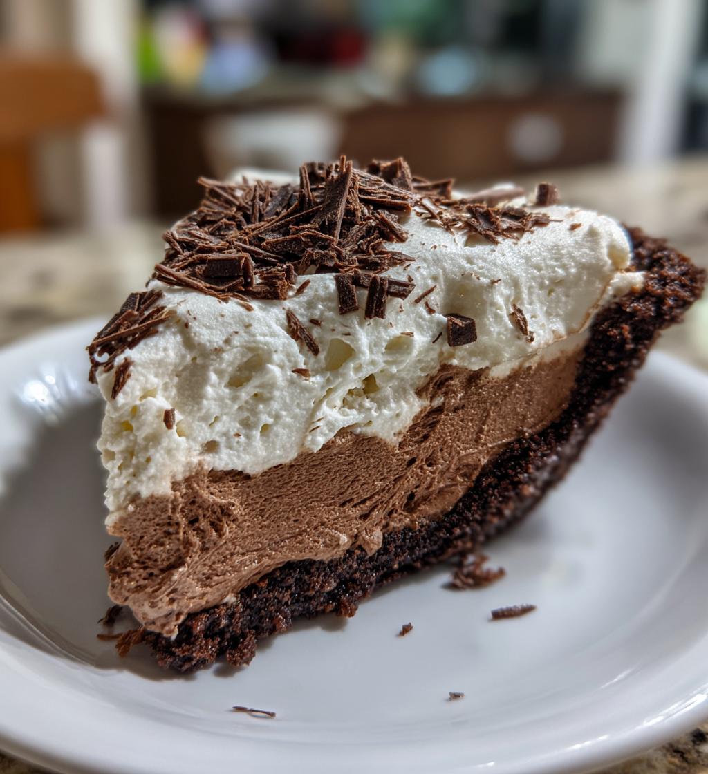 mocha cream pie - detail 1