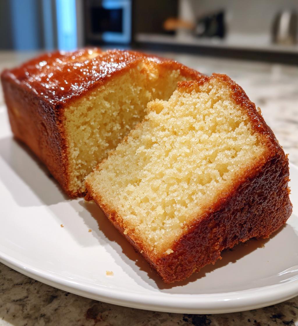 moist vanilla buttermilk cake - detail 1