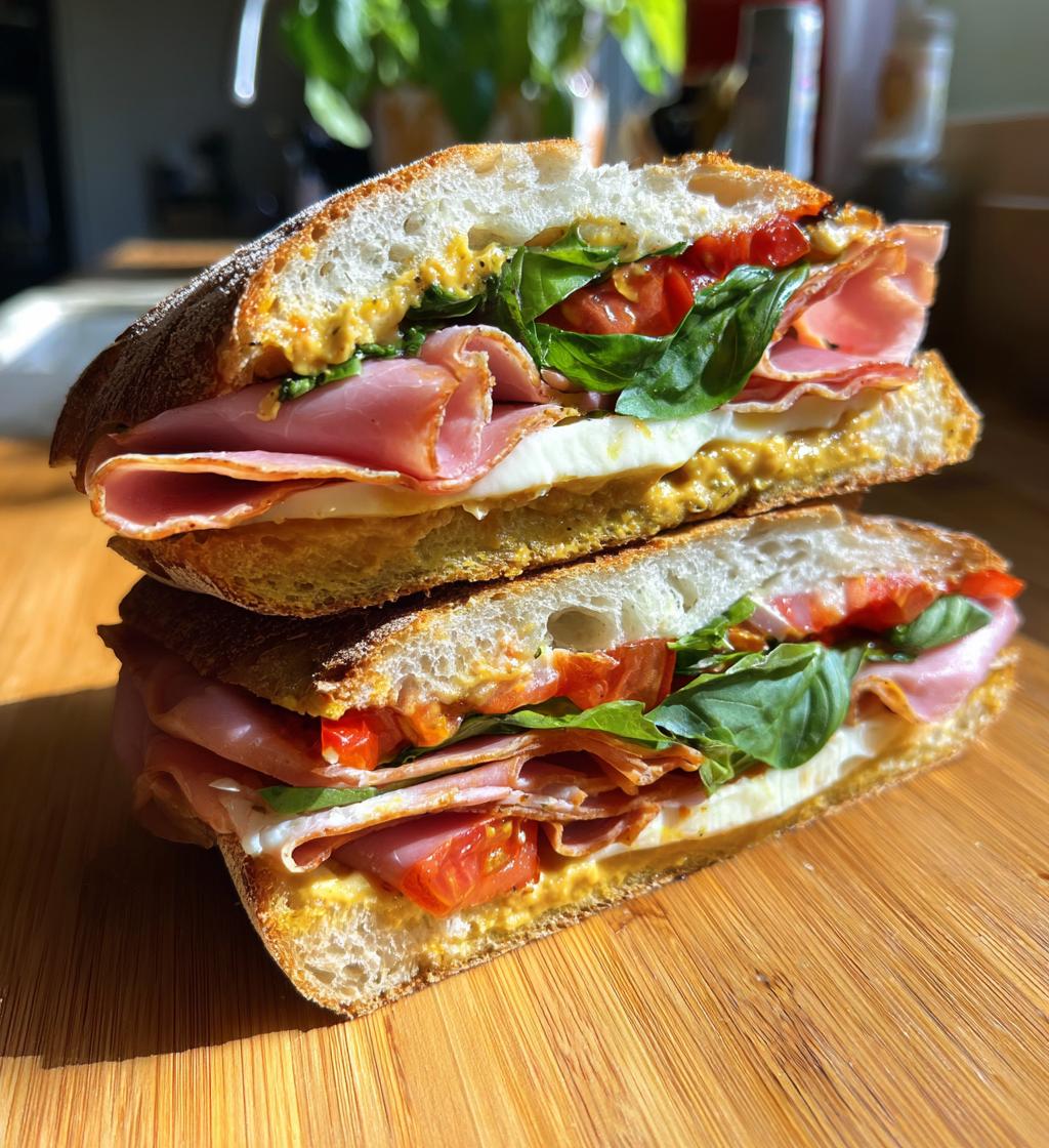 mortadella sandwich recipe - detail 1