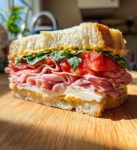 mortadella sandwich recipe