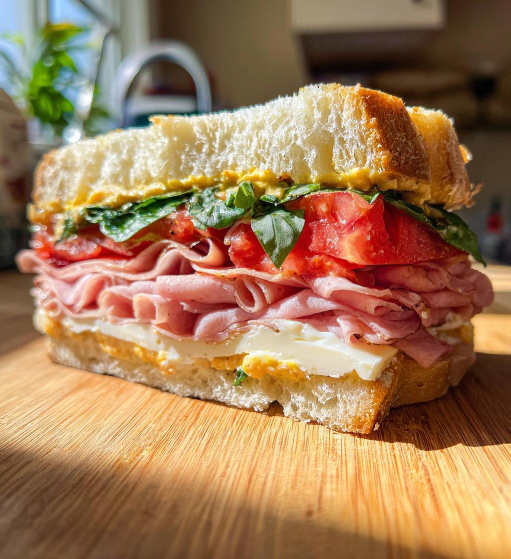 mortadella sandwich recipe