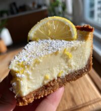 no bake lemon cheesecake