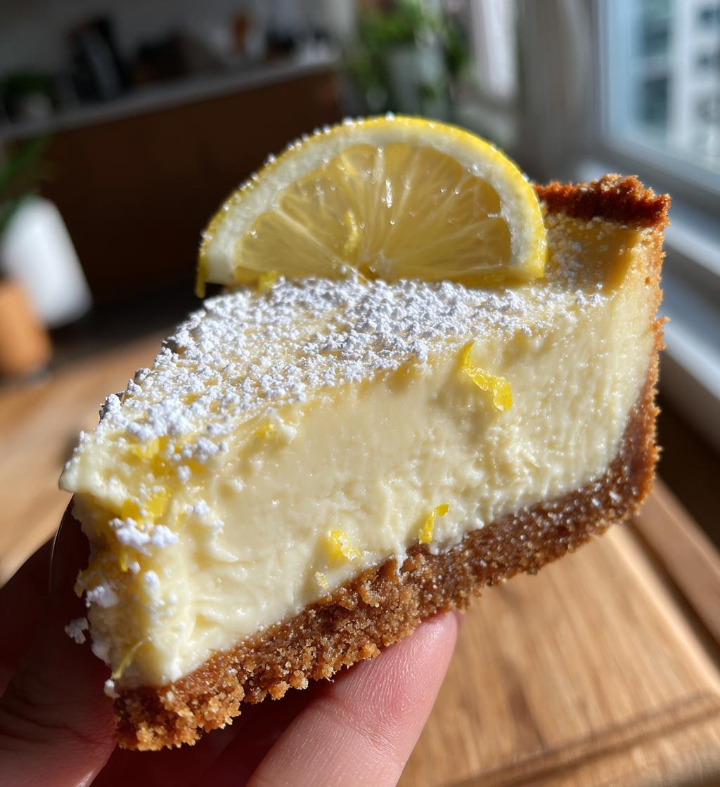 no bake lemon cheesecake