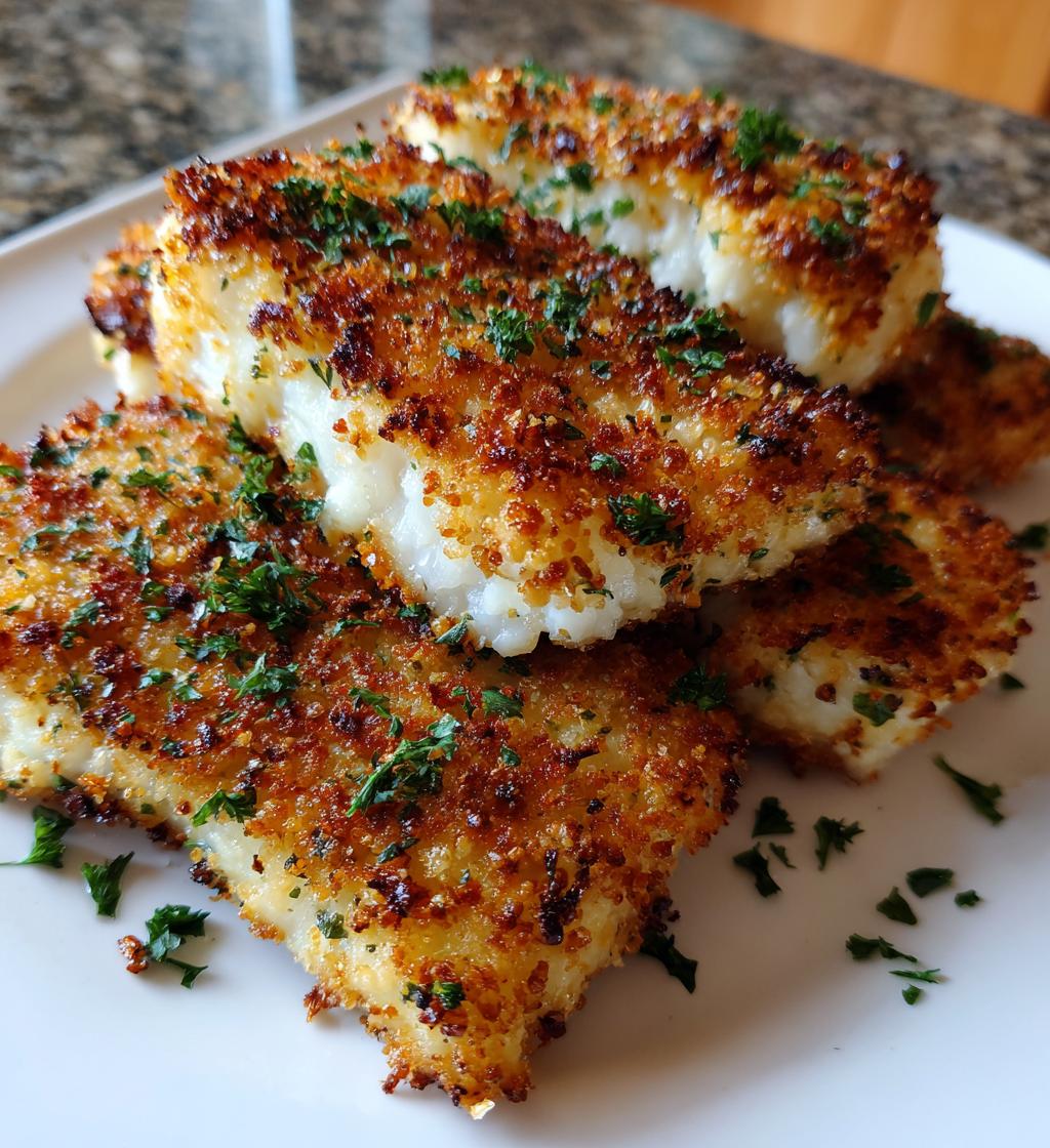 parmesan crusted cod