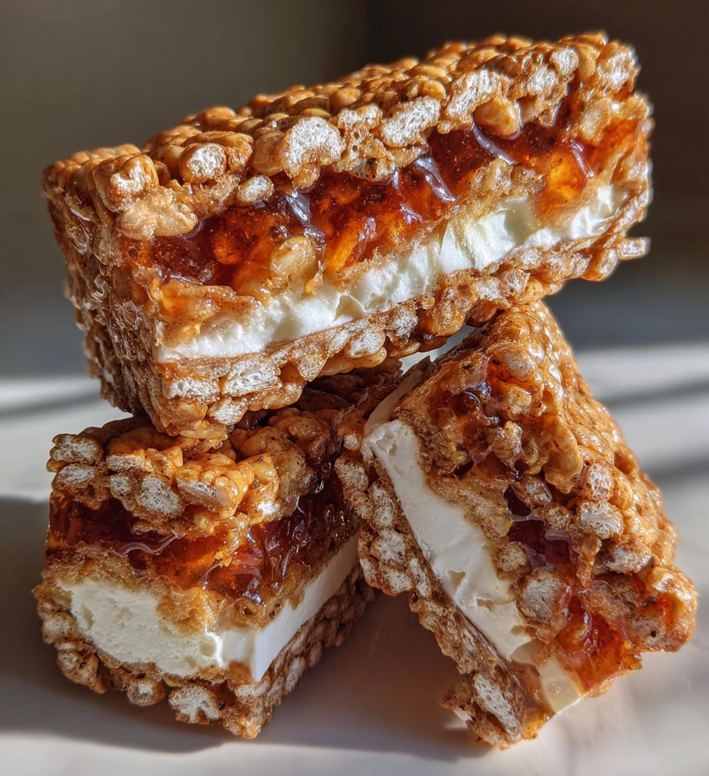 pbj puffed cereal ice cream sandwiches - detail 1