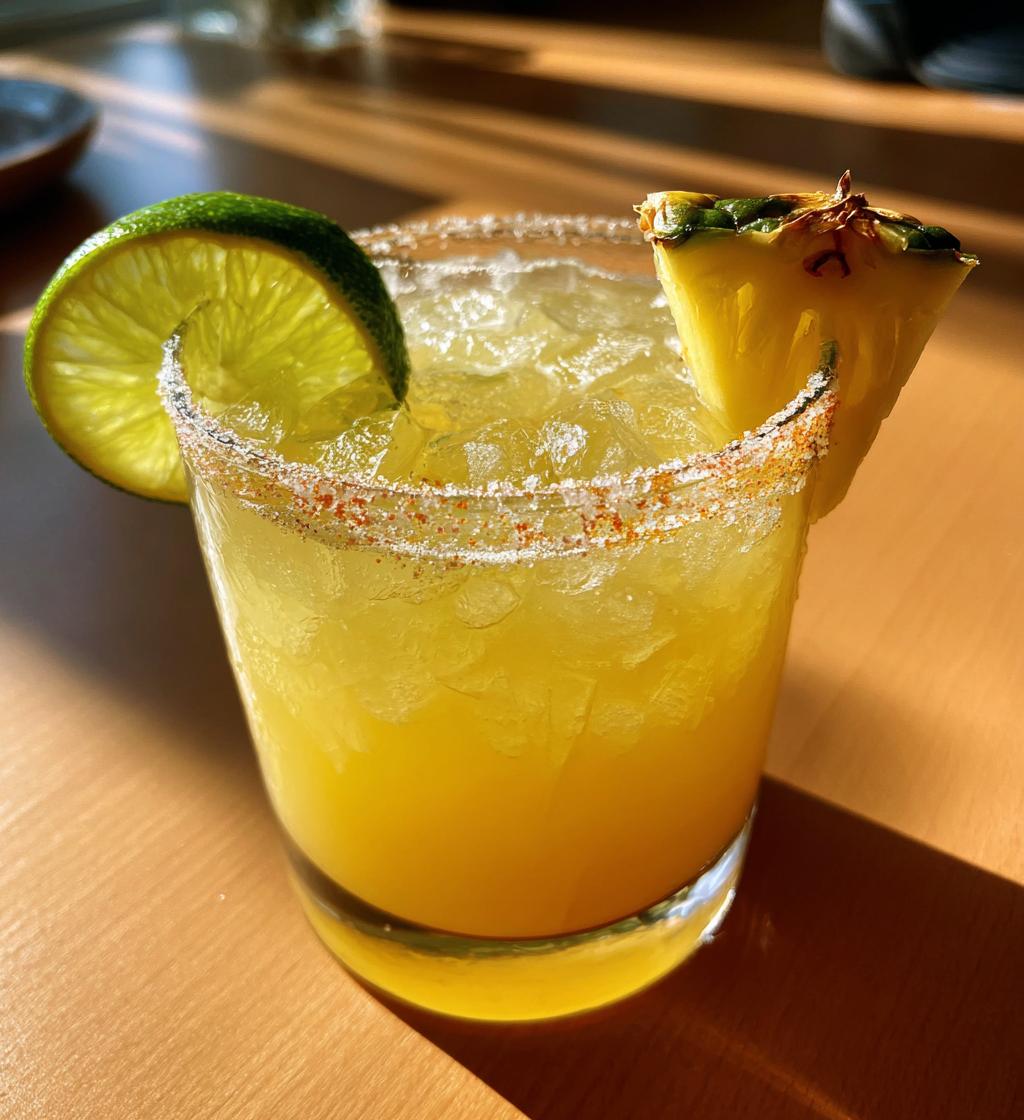 pineapple margaritas