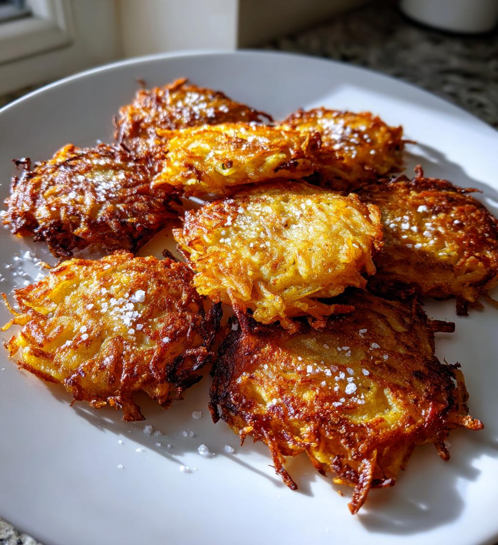 potato sweet potato latkes