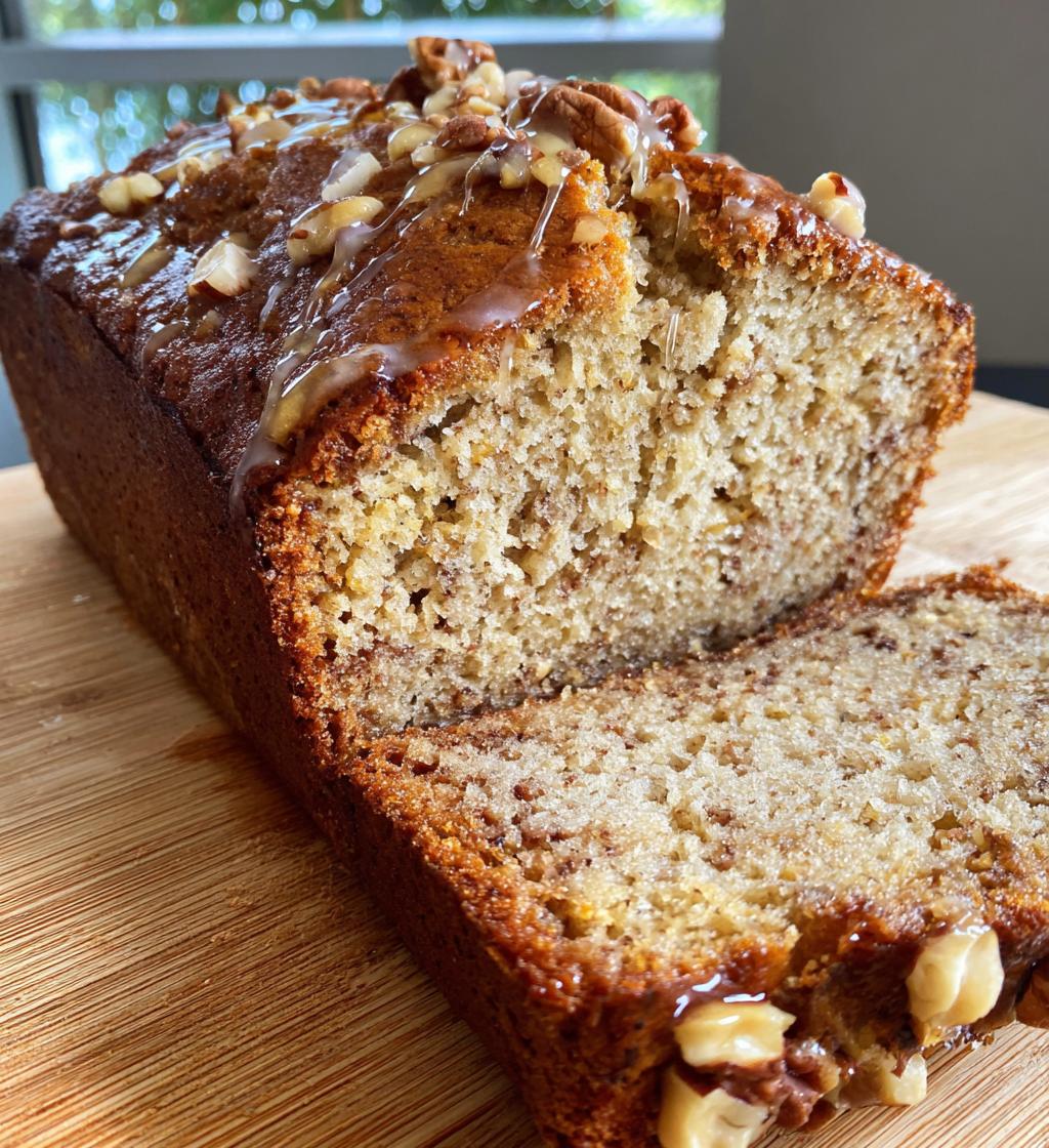 protein banana bread - detail 1