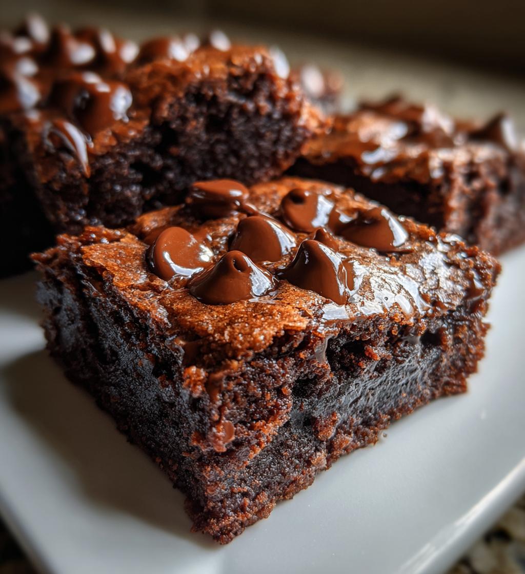 protein brownies - detail 1