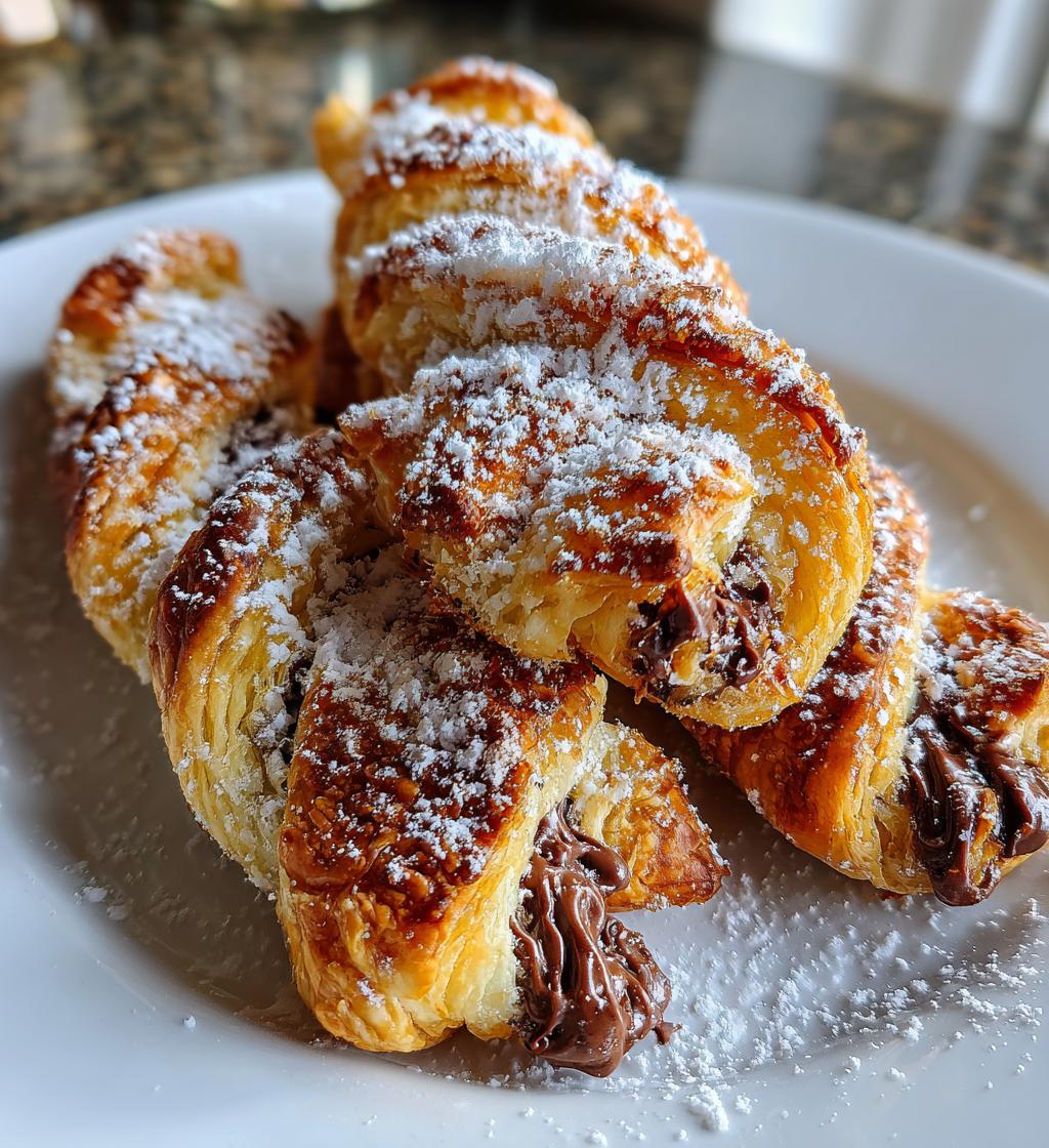 puff pastry nutella twists