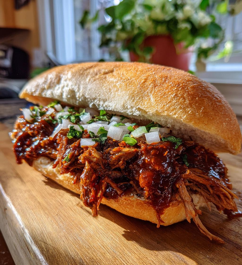 pulled beef sandwich