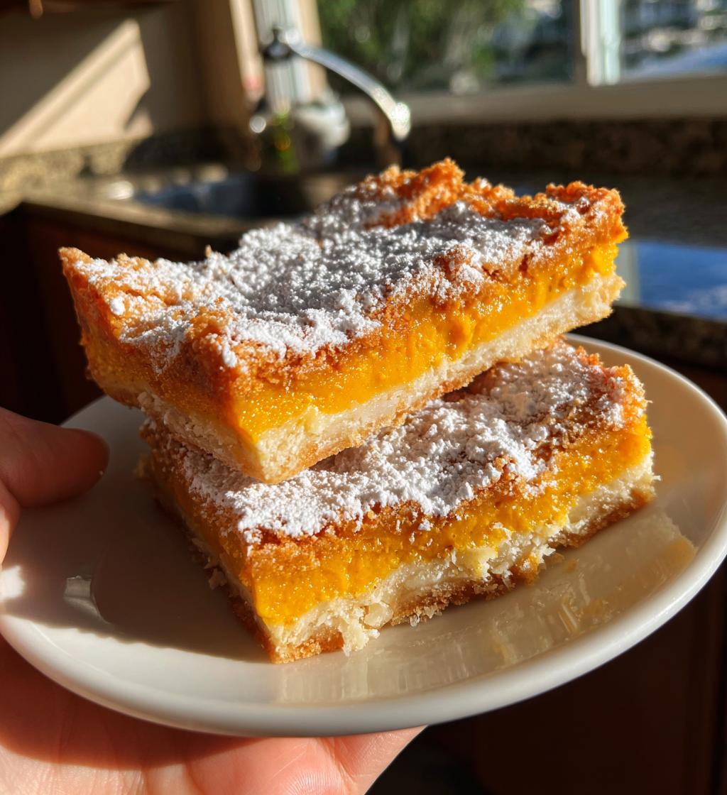 pumpkin sopapilla cheesecake bars - detail 1