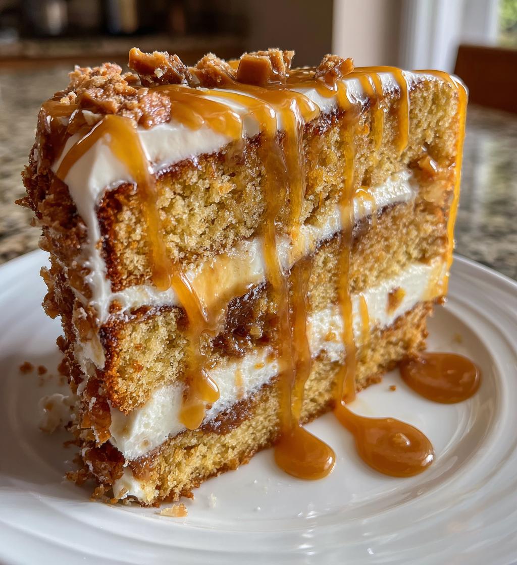 salted caramel butterscotch cake