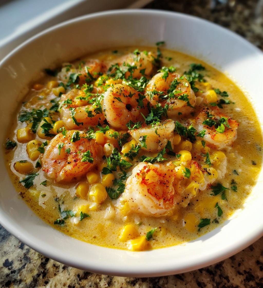 shrimp and corn soup