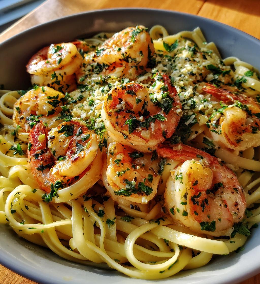 shrimp scampi recipe - detail 1