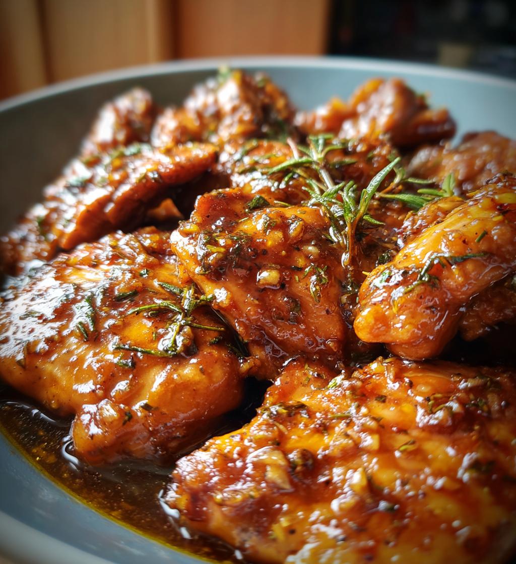slow cooker honey garlic chicken recipe