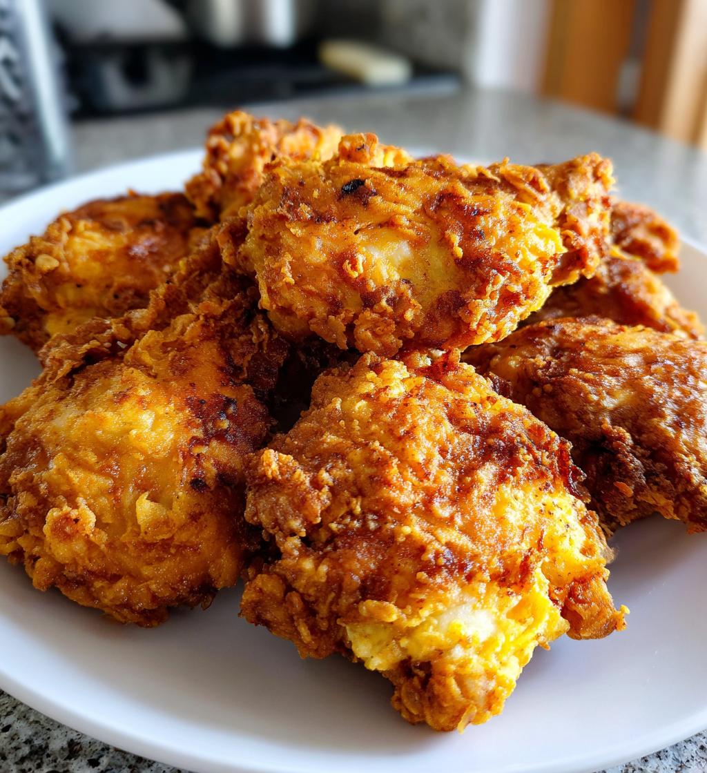 southern fried chicken batter - detail 1