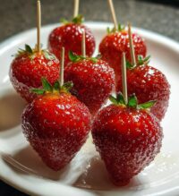 strawberry tanghulu recipe