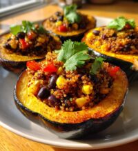 stuffed acorn squash
