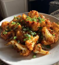 sweet spicy cauliflower
