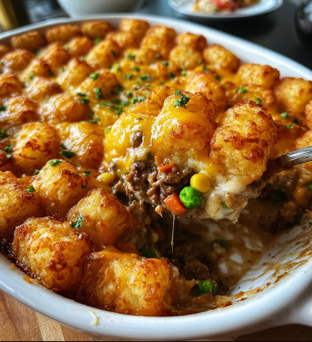 tater tot hotdish