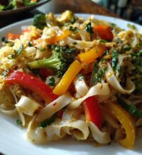 thai drunken noodles