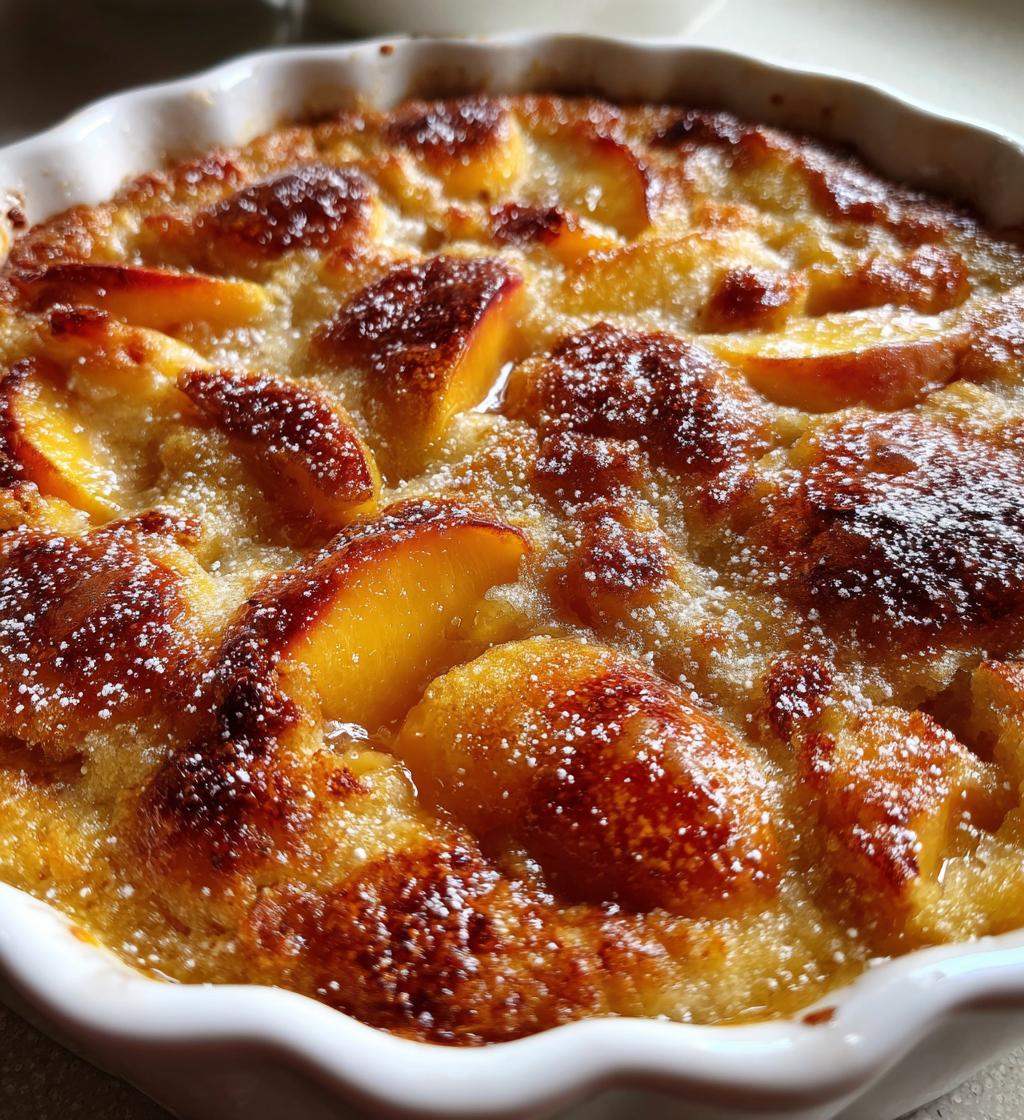 the best peach cobbler
