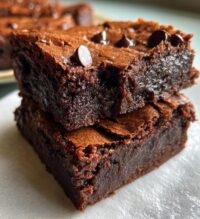 the ultimate unbaked brownies