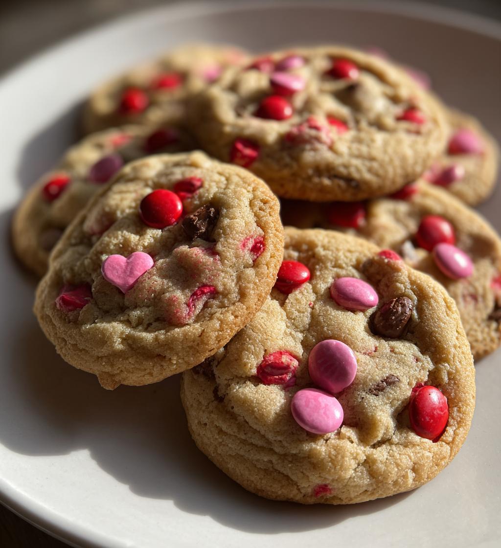valentines day oreo mms cookies