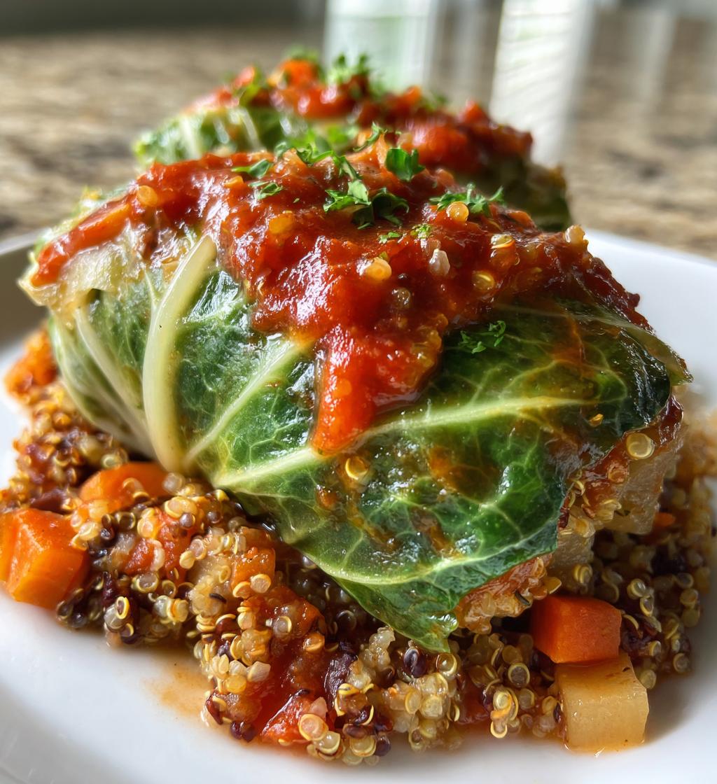 vegan unstuffed cabbage rolls